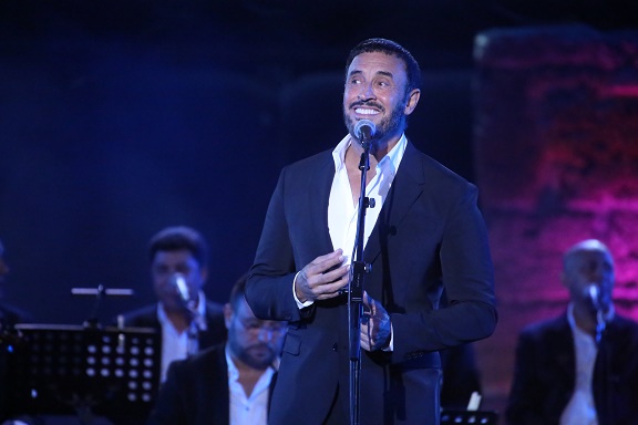 حفل كاظم الساهر بمهرجان قرطاج الدولي 